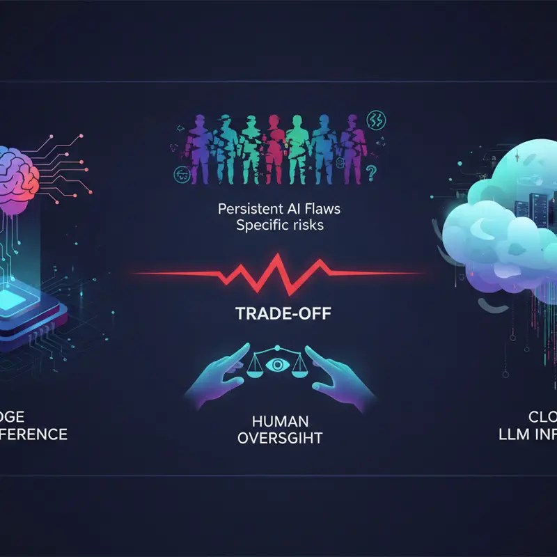 The Illusion of Control: Edge vs. Cloud LLM Inference