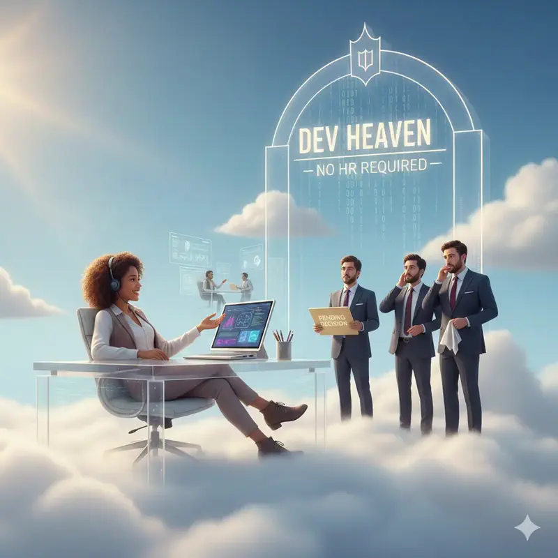 Welcome to Dev Heaven, Where Interviews Are Finally Fun